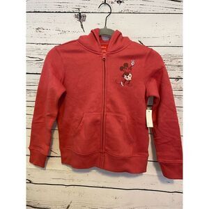 ￼ Disney Mickey Mouse zip kids hoodie size medium